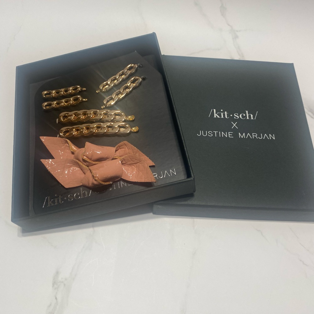 Kitsch x Justine Marjan Bobby Pins Set